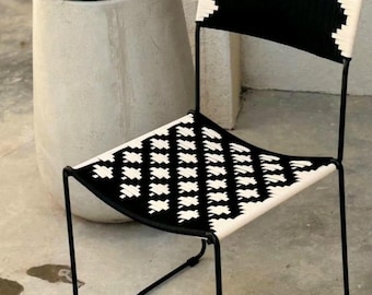 Set of 2 Pampa Cruz Chair - Handwoven Art from Argentina