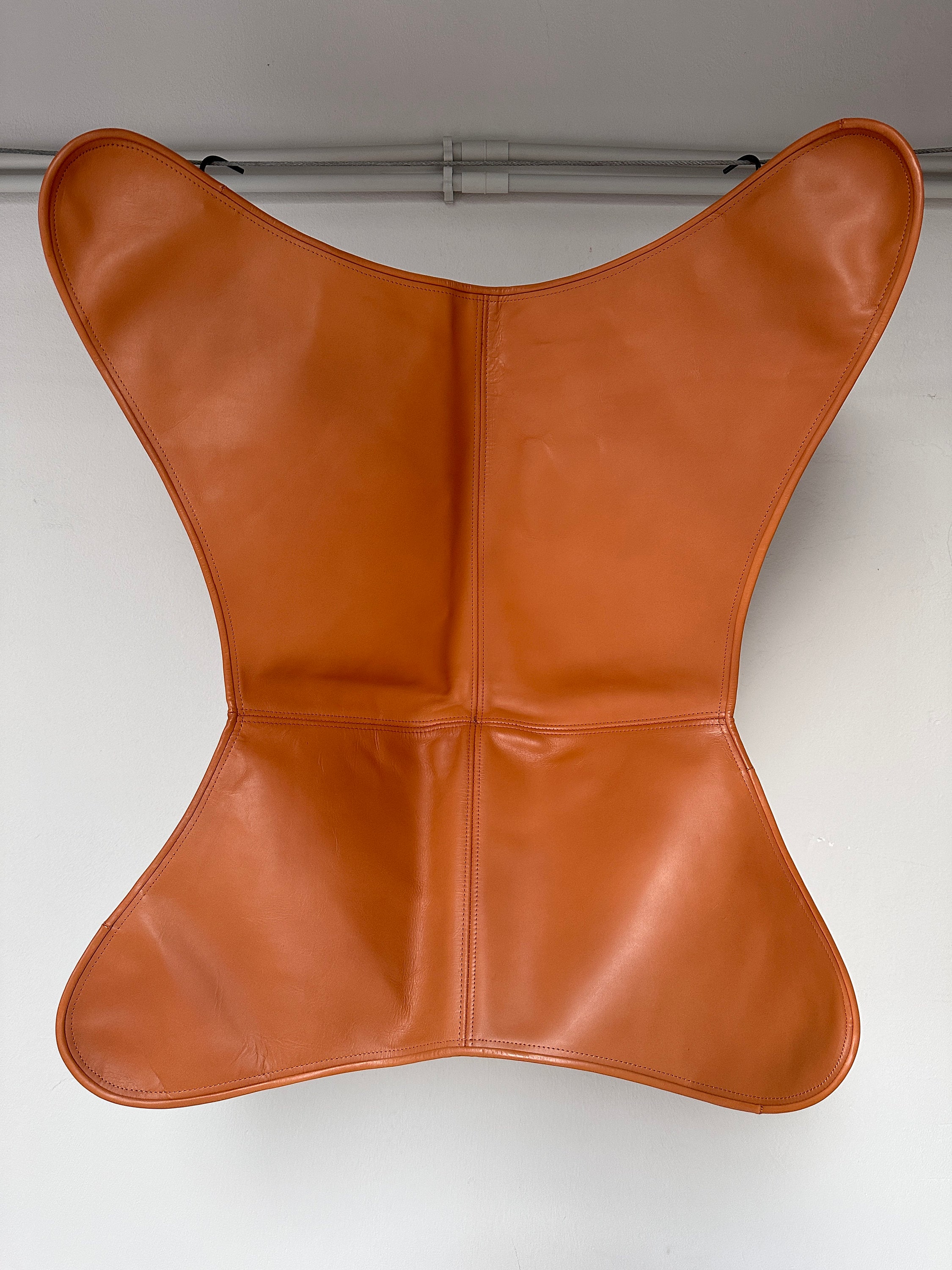 Vaqueta leather replacement cover for your old butterfly chair frame  (4 mm thickness) – BKF chair – BFK – Custom made sling for every size.