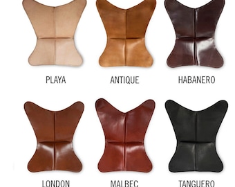 Polo leather replacement cover for your old butterfly chair frame  (6,4 mm thickness) – BKF chair – BFK – Custom made for every size.