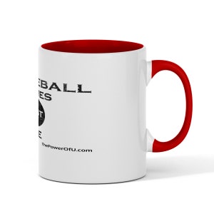 Pickleball Loves dot Me Glossy Mug image 6