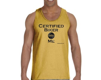 Certified Biker dot Me - Men Tank