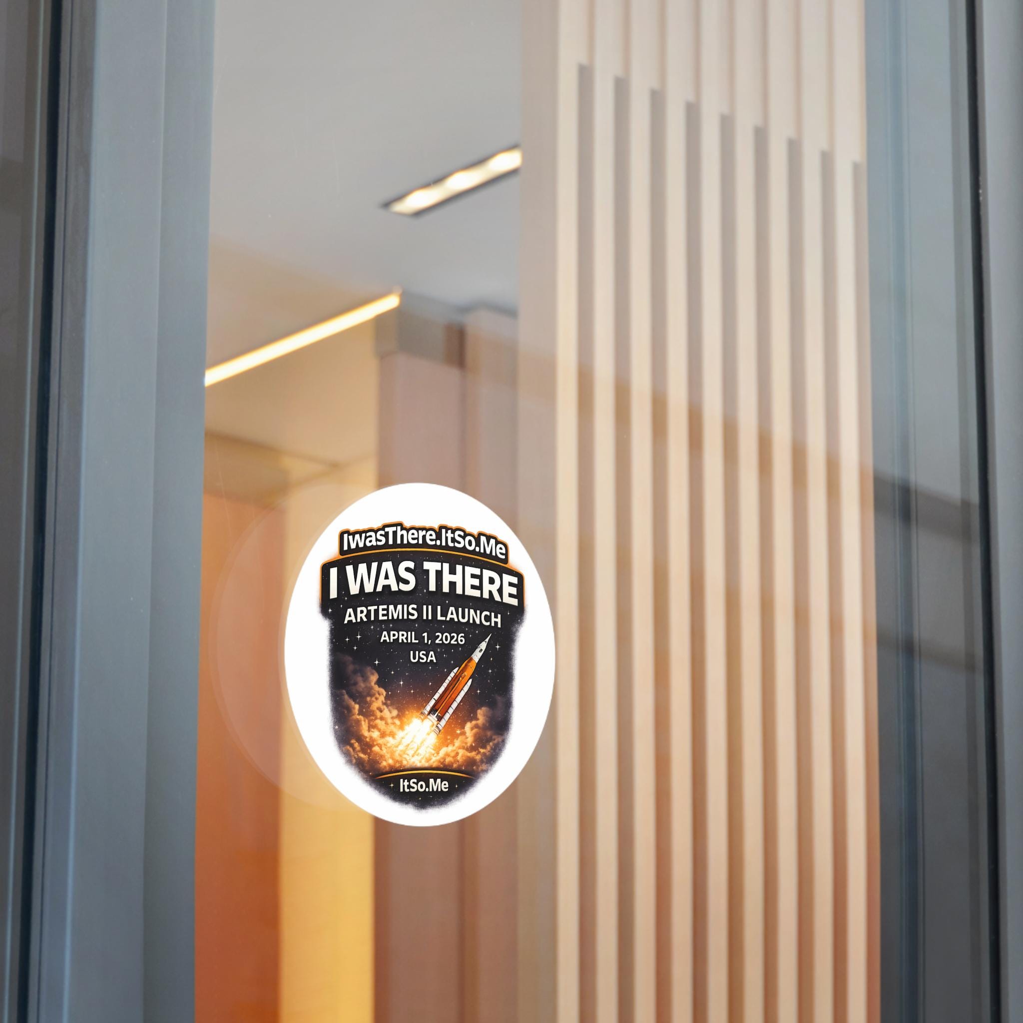 Artemis II Sticker | I Was There April 1 2026 NASA Launch Decal ...