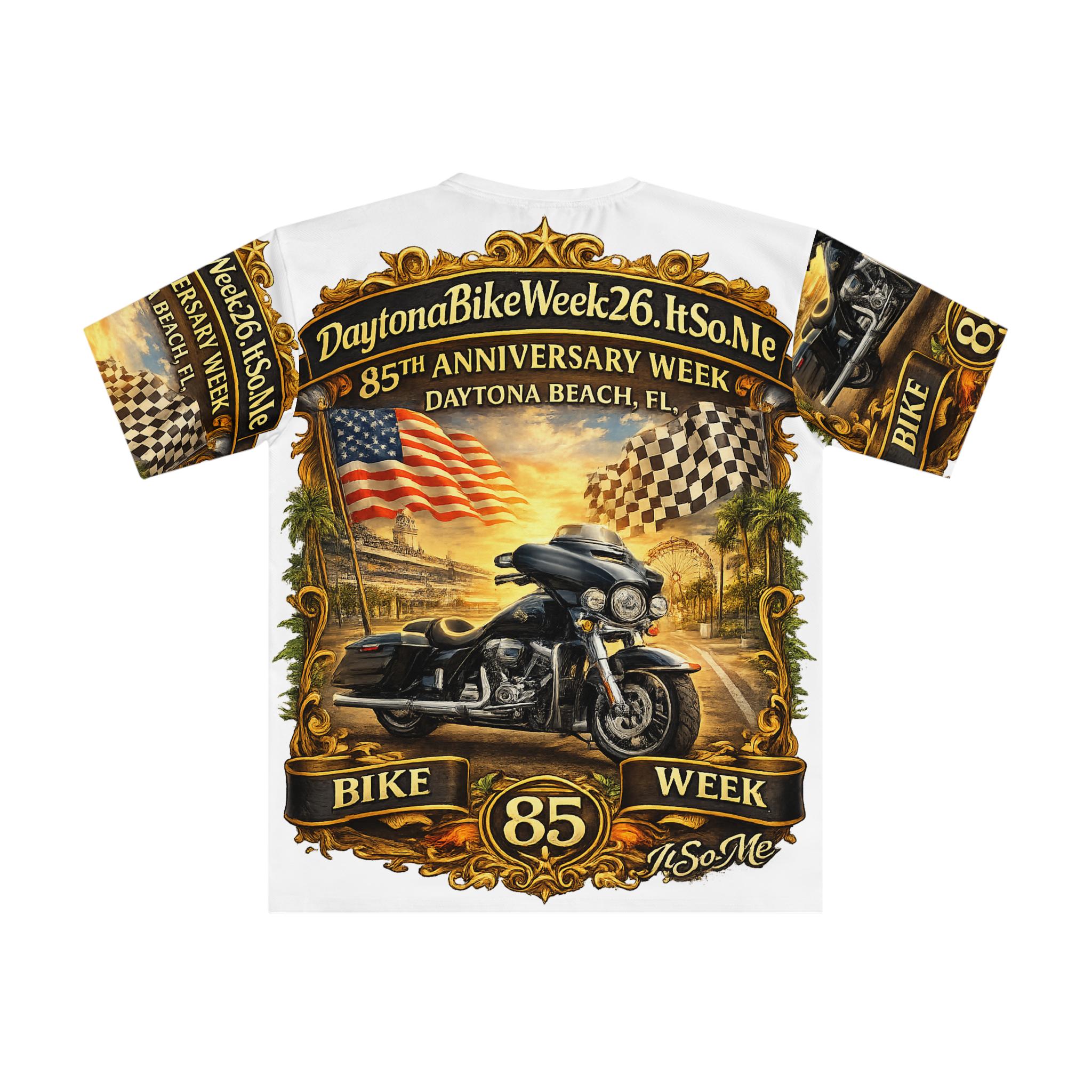 Daytona Bike Week 2026 T-shirt, 85th Anniversary Motorcycle Tee