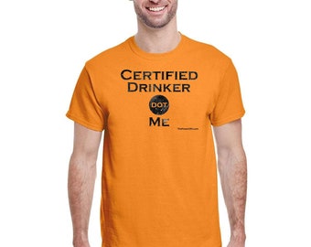 Certifified Drinker dot Me  - Men Ver