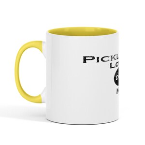 Pickleball Loves dot Me Glossy Mug image 4