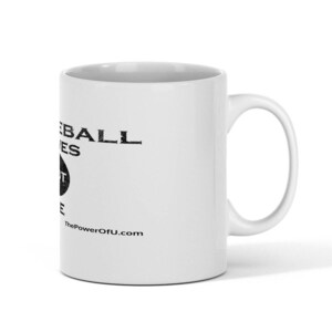 Pickleball Loves dot Me Glossy Mug image 8