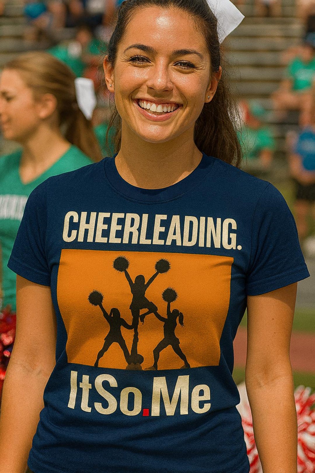 Cheerleading T-shirt | Itso.me Exclusive Domain Design | Unique Cheer ...