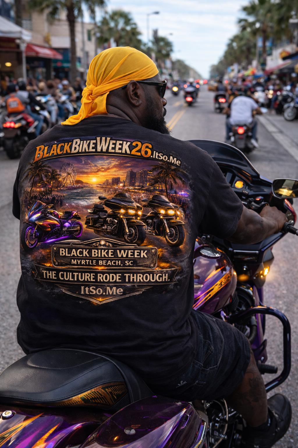 Black Bike Week 2026 Shirt, Myrtle Beach Black Bike Week T-shirt