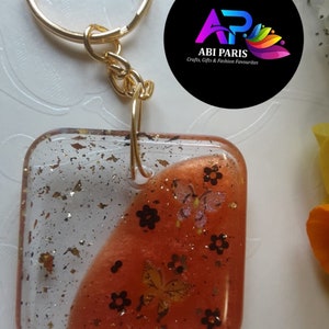 Epoxy Resin Keyrings image 8