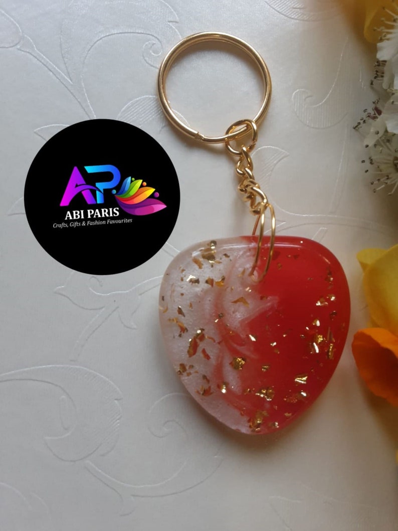 Epoxy Resin Keyrings image 4