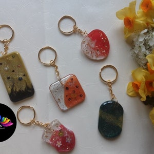 Epoxy Resin Keyrings image 3