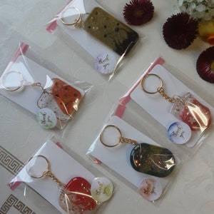 Epoxy Resin Keyrings image 2