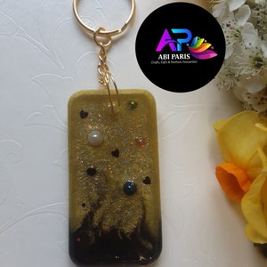 Epoxy Resin Keyrings image 7