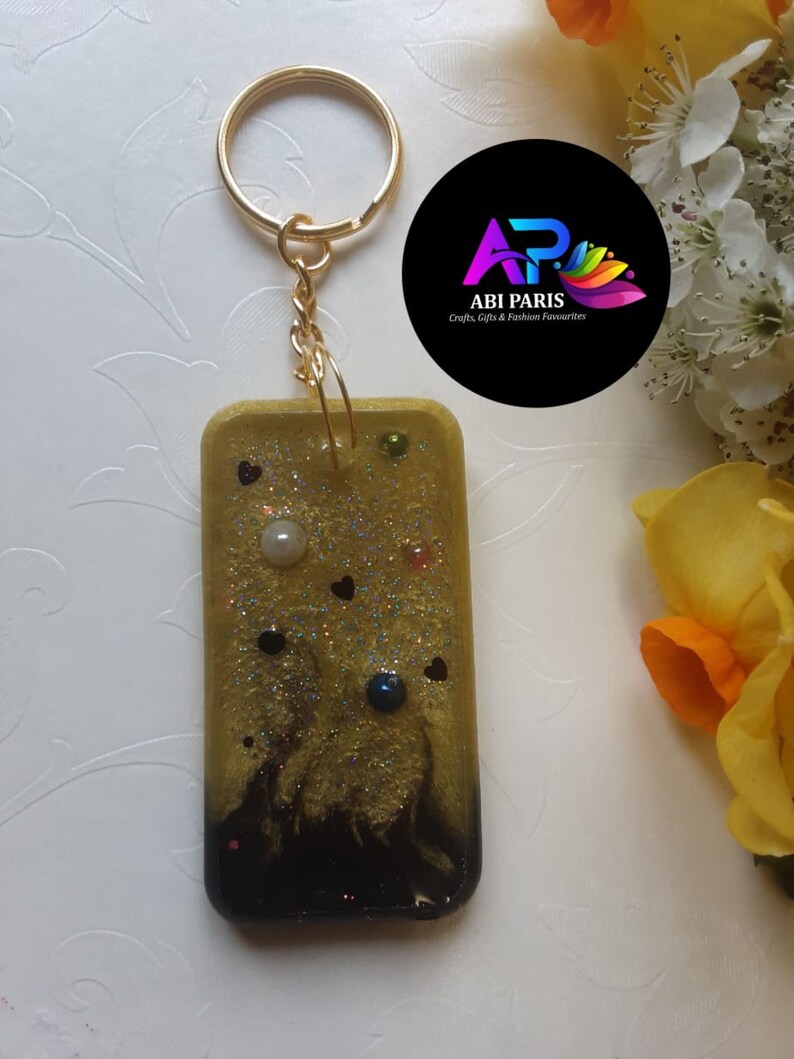 Epoxy Resin Keyrings image 7