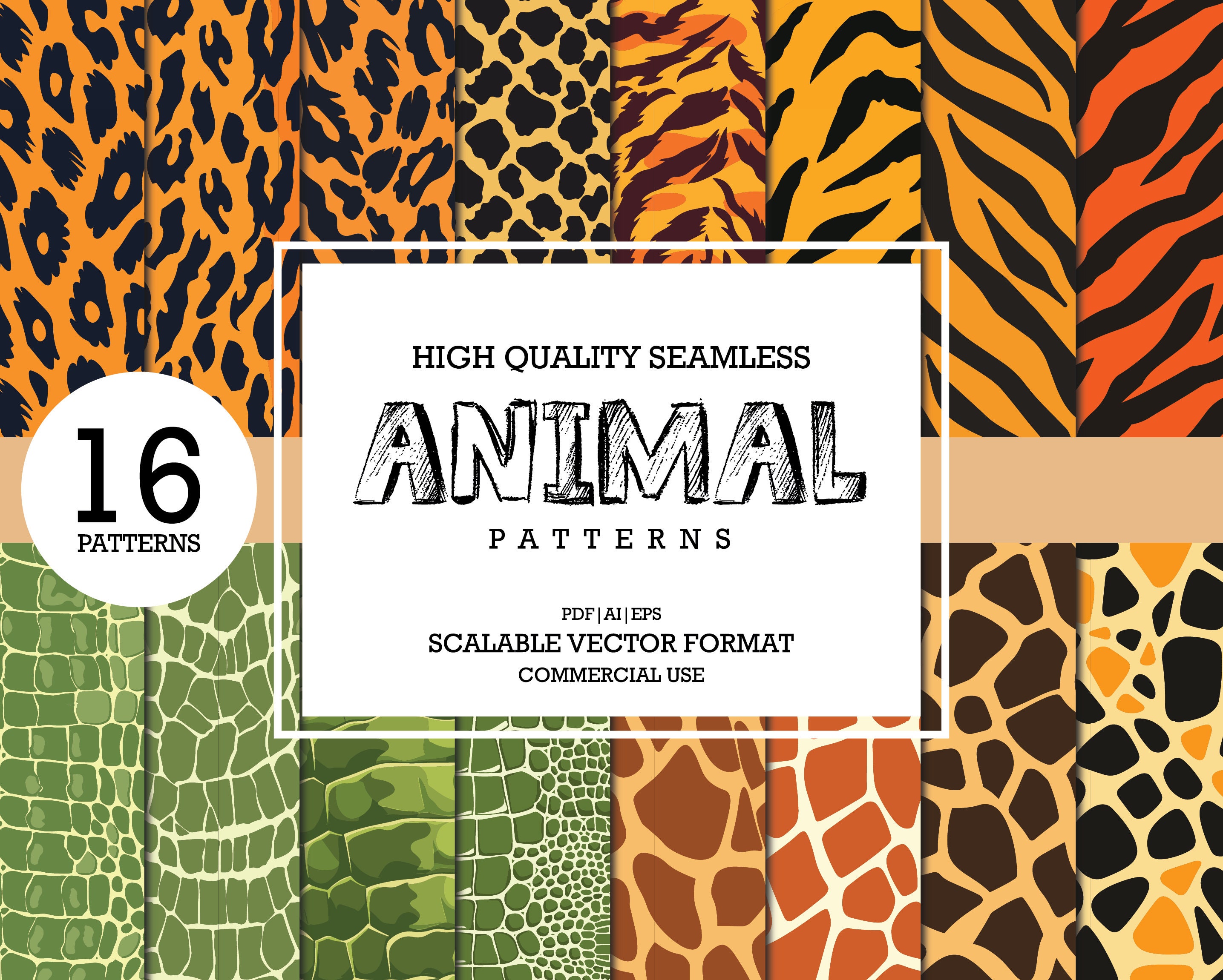 アニマルパターンの本　PATTERN'S 8 ANIMALS アニマルパターンの本 PATTERN'S 8 ANIMALS - メルカリ
