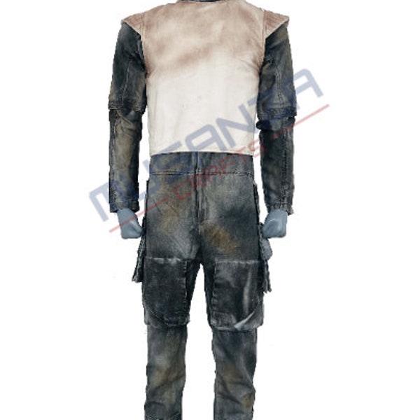 Inspired by SW boba fett ROTJ, empire strikes back Costume with vest & neck seal