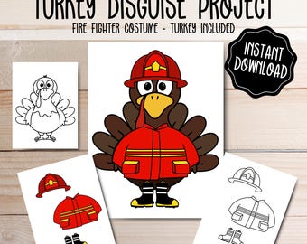 Turkey Disguise Printable Elsa Costume Thanksgiving School Craft