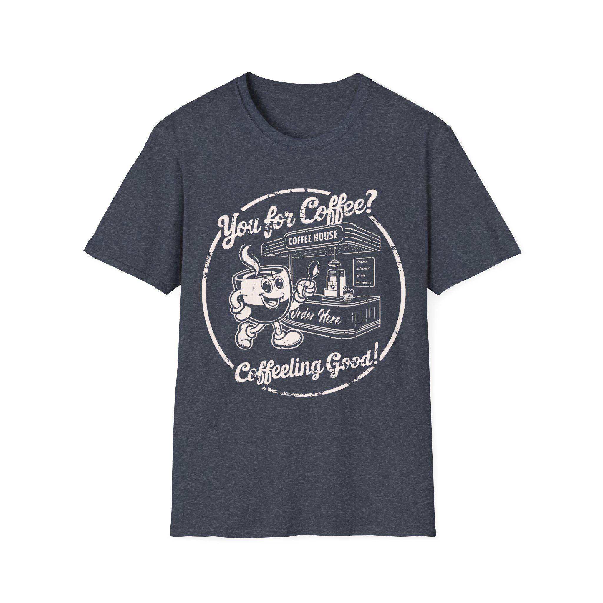 Vintage Coffee House T-shirt: Retro Americana Design - Etsy