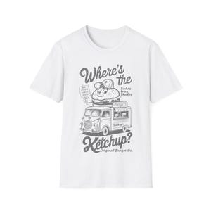 Retro Burger Company T-shirt, Ideal gift for colleague, great birthday gift, ideal christmas gift, funny present, retro Americana design