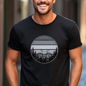 Mountain Biker TShirt Mountainbike Mountain Bike T-Shirt MTB Gift for Men Bike Gifts Biking Bicycle T Shirt Biker Cycling