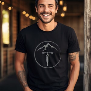 Mountain Bike T-Shirt: MTB Adventure Graphic Tee