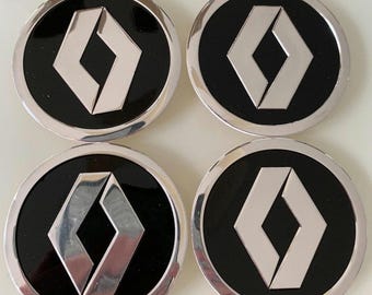 Renault hubcap wheel cap sticker 60 mm emblem logo