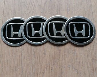 Honda hub cap rim cover sticker 60 mm emblem logo