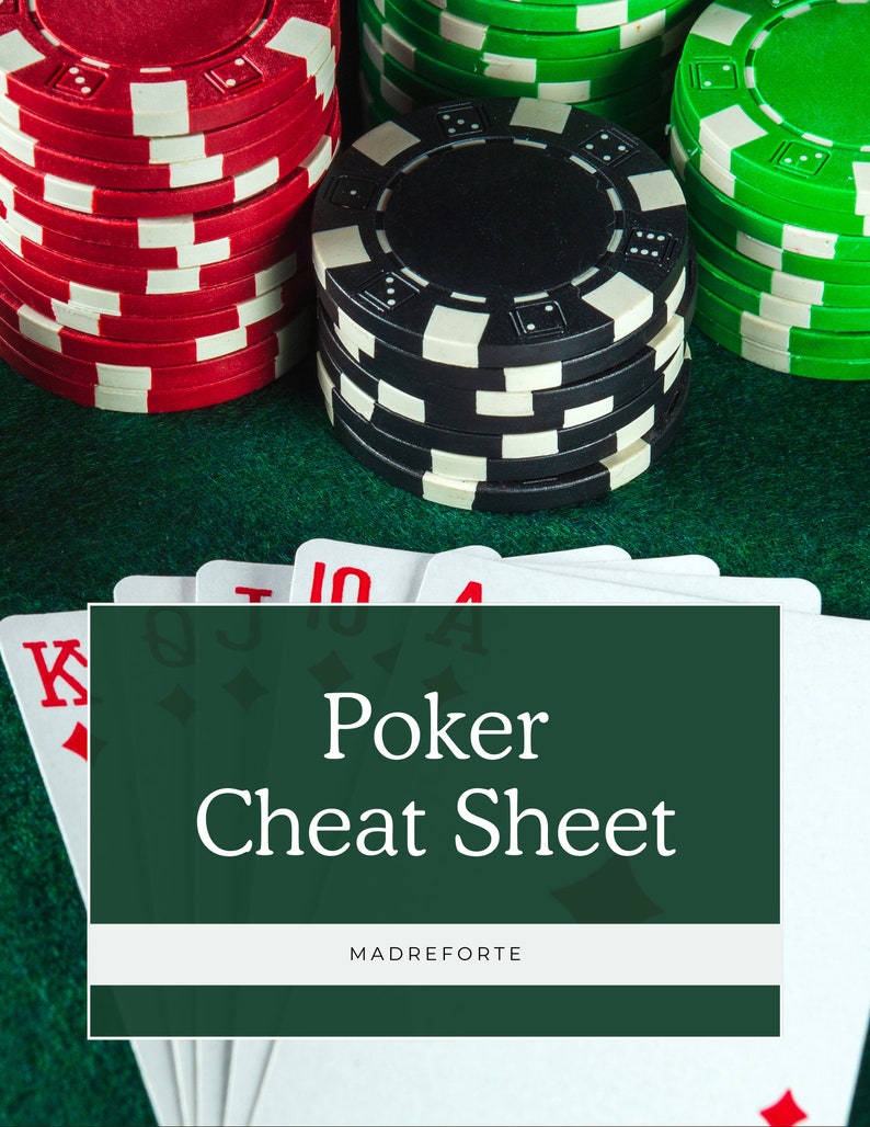 Poker Cheat Sheet Poker Cheat Sheet - Il 794xN.5880999848 4d91 