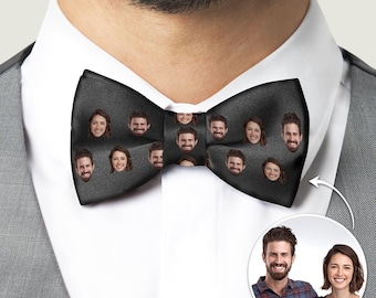 Personalisierte Foto Fliege, Benutzerdefinierte Gesicht Fliege, Lustiges Geschenk