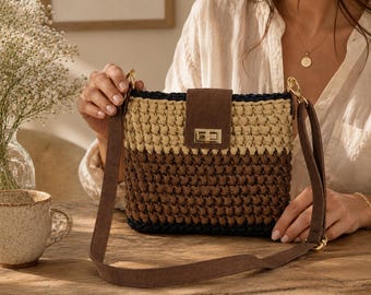Siena Earth Handcrafted Handbag – Limited Edition Luxury Crossbody Bag