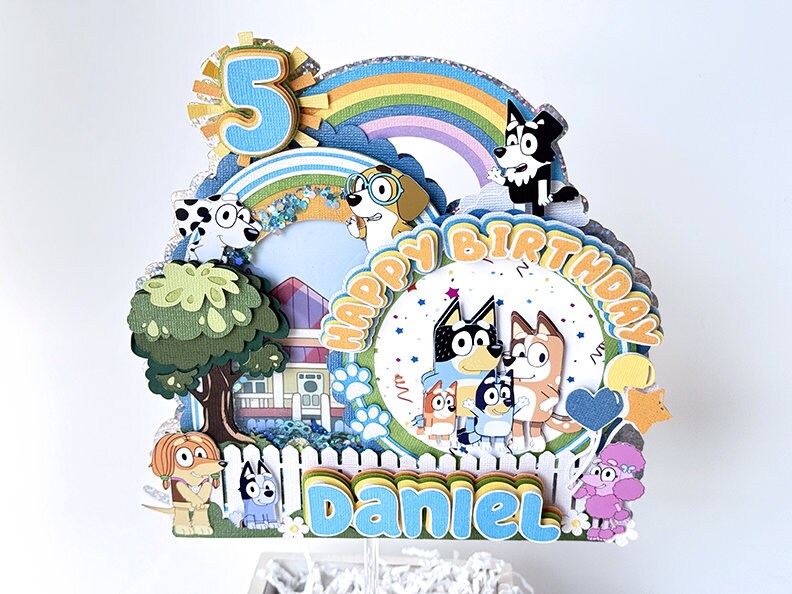 Inspired Dog Cake-topper Shaker