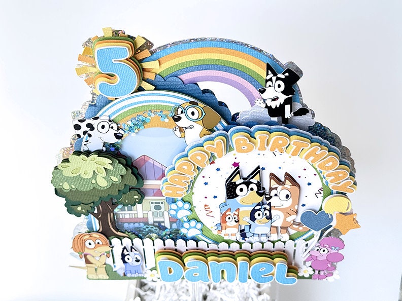 Inspired Dog Cake-topper Shaker