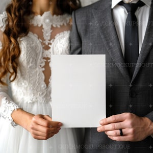 Hochzeitseinladungsmodell, Grußkartenmodell, 8x10 Einladungsmodell, Hochzeitseinladungsmodell, Braut und Bräutigam Verlobung