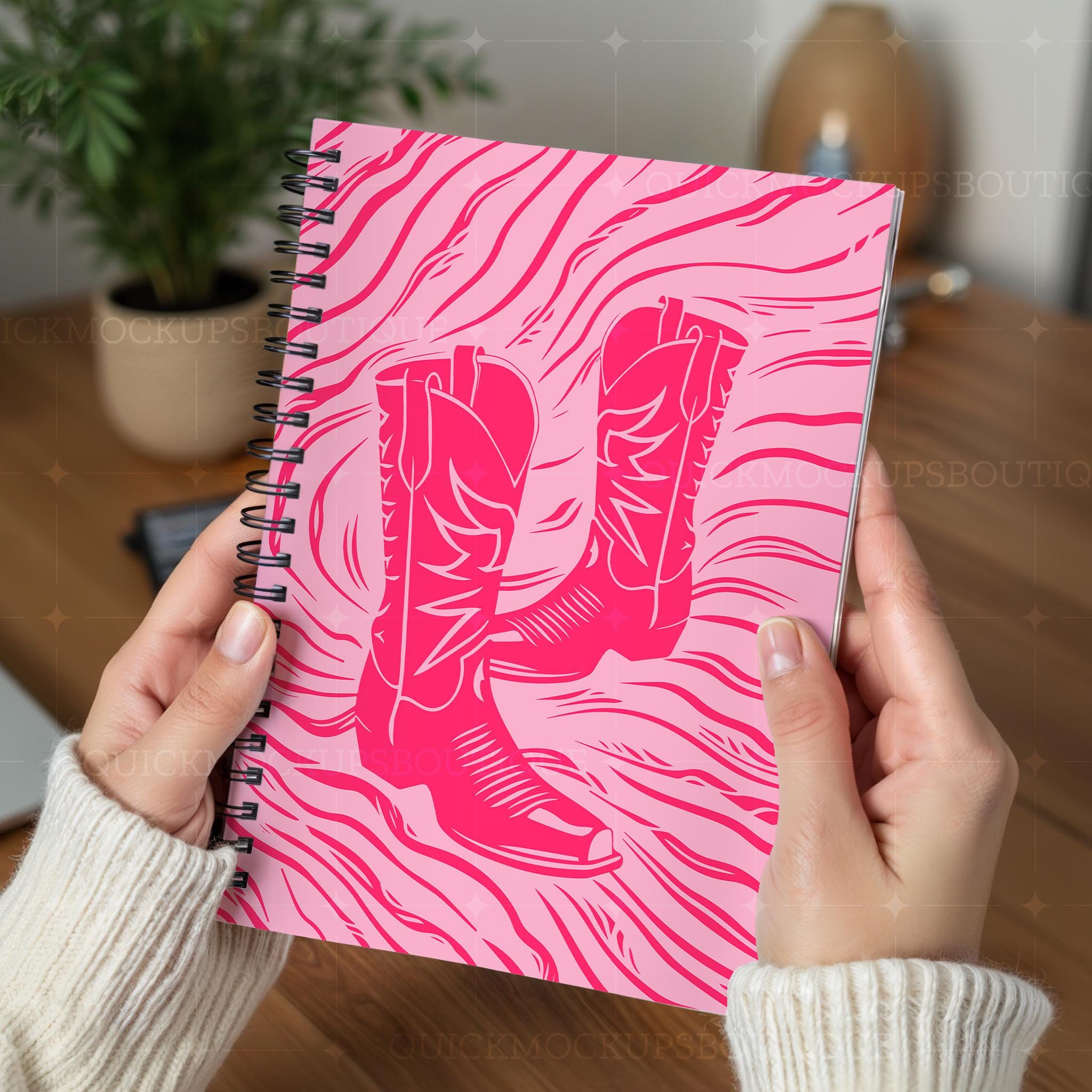 Spiral Notebook Mockup | PSD, PNG, JPG Files - Etsy