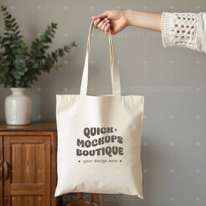 Canvas Tote Bag Mockup, Customizable Canvas Tote Mock Modern Canvas Tote Mockup Premium Canvas Bag Mock Canvas Tote Lifestyle Mockup