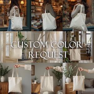 Benutzerdefinierte Farbe Tragetasche Mockup | Benutzerdefinierte Farbanfrage Canvas Tote Mockup | Tragetasche Mockup | Boho Tasche Mockup