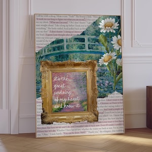 Impresión de libros digitales Daisy Haites ? Universo de Magnolia Parks, Impresión de collage de Daisy Haites | Es la Gran Destrucción de mi Corazón tal como lo conozco