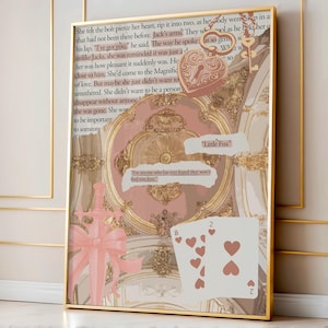 Once Upon A Broken Heart Digital Print | The Ballad Of Never After | A Curse For True Love Digital Collage Print