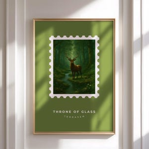 Throne of Glass Book Print | Terrasen Book Print | Sarah J. Maas Aesthetic Book Print | ACOTAR, Crescent City, Throne of Glass