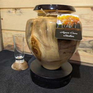 Aspen Wood Vase