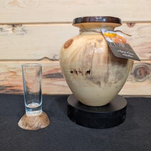 Aspen Wood Vase