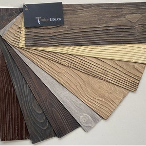 Timberlite Colour/Texture Chart
