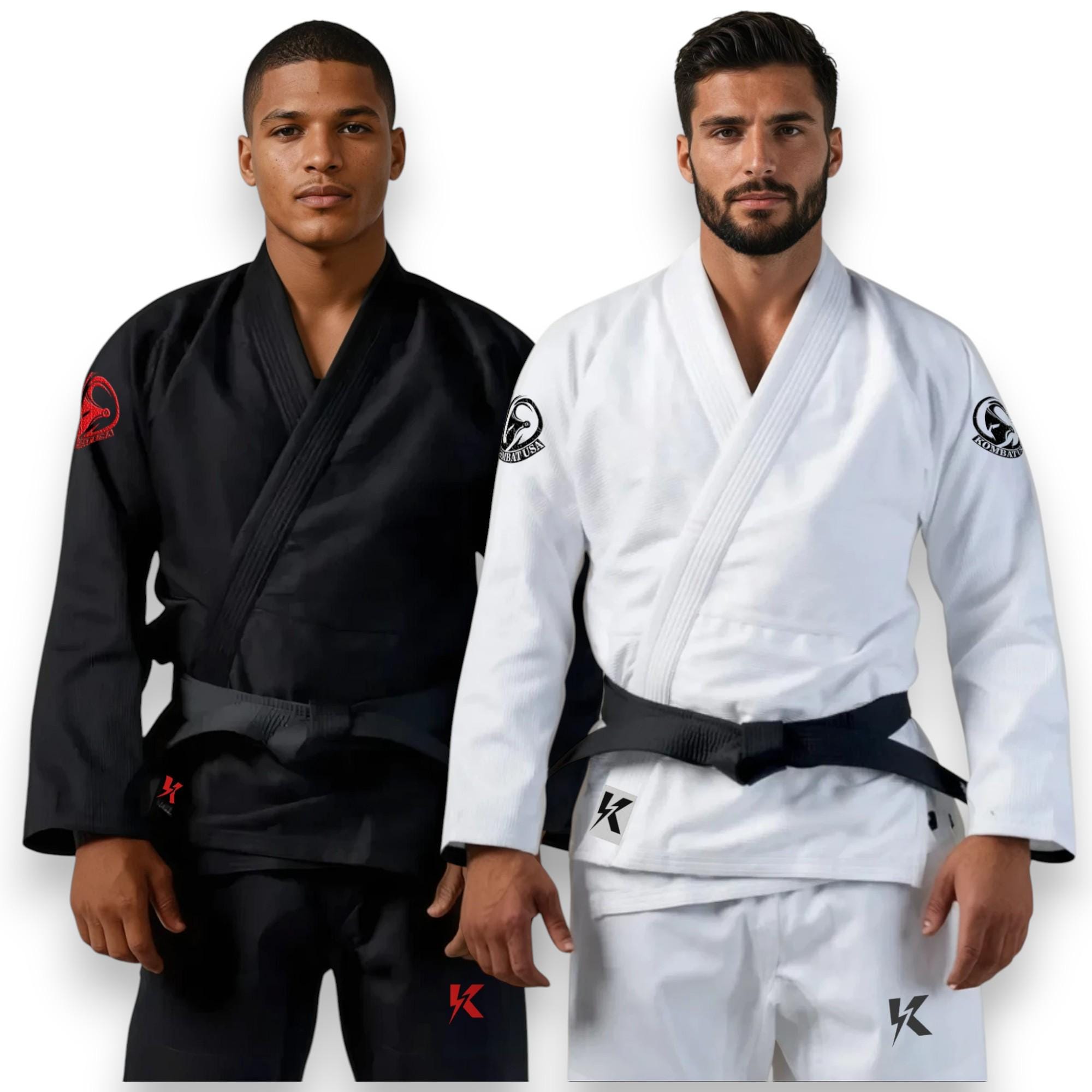 Free Shipping! FUJI All-Around Brazilian Style Jiu Jitsu Uniform, White