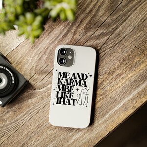 Slim Phone Cases Taylor Swift Karma image 10