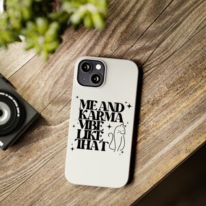 Slim Phone Cases Taylor Swift Karma image 5