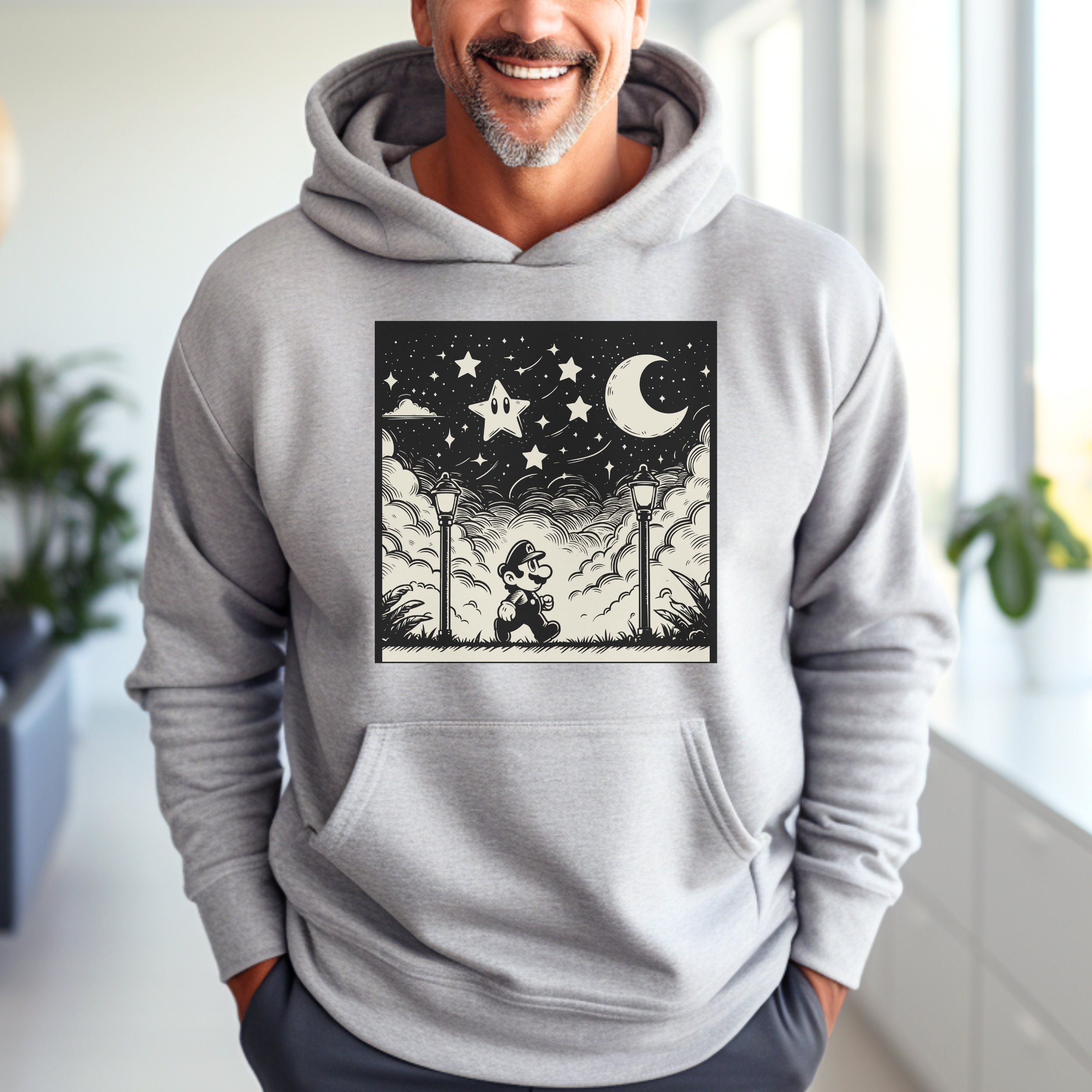 Pull à Capuche Mario Kart – Garçon 6-7 Ans – Blanc – Occasion