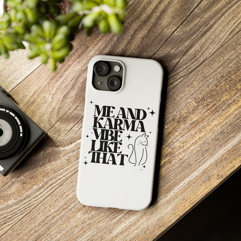 Slim Phone Cases Taylor Swift Karma image 1