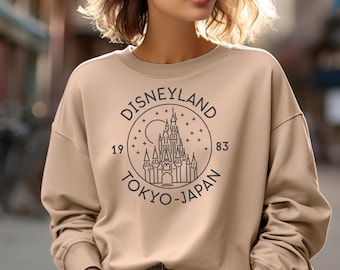 Sudadera unisex con cuello redondo de Tokyo Disney Heavy Blend™