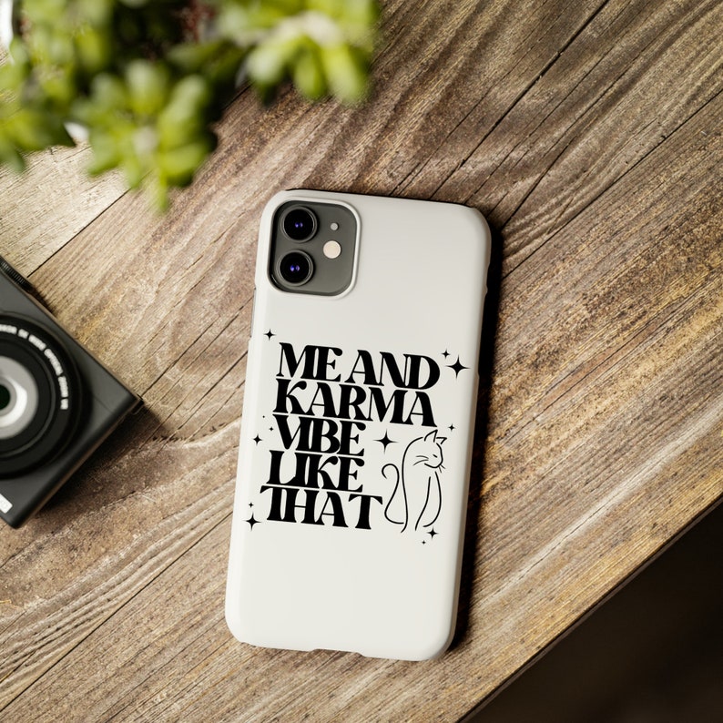 Slim Phone Cases Taylor Swift Karma image 2
