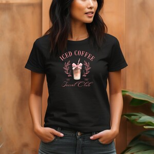 Unisex Jersey Short Sleeve Tee Coquette Iced Coffee Social Club